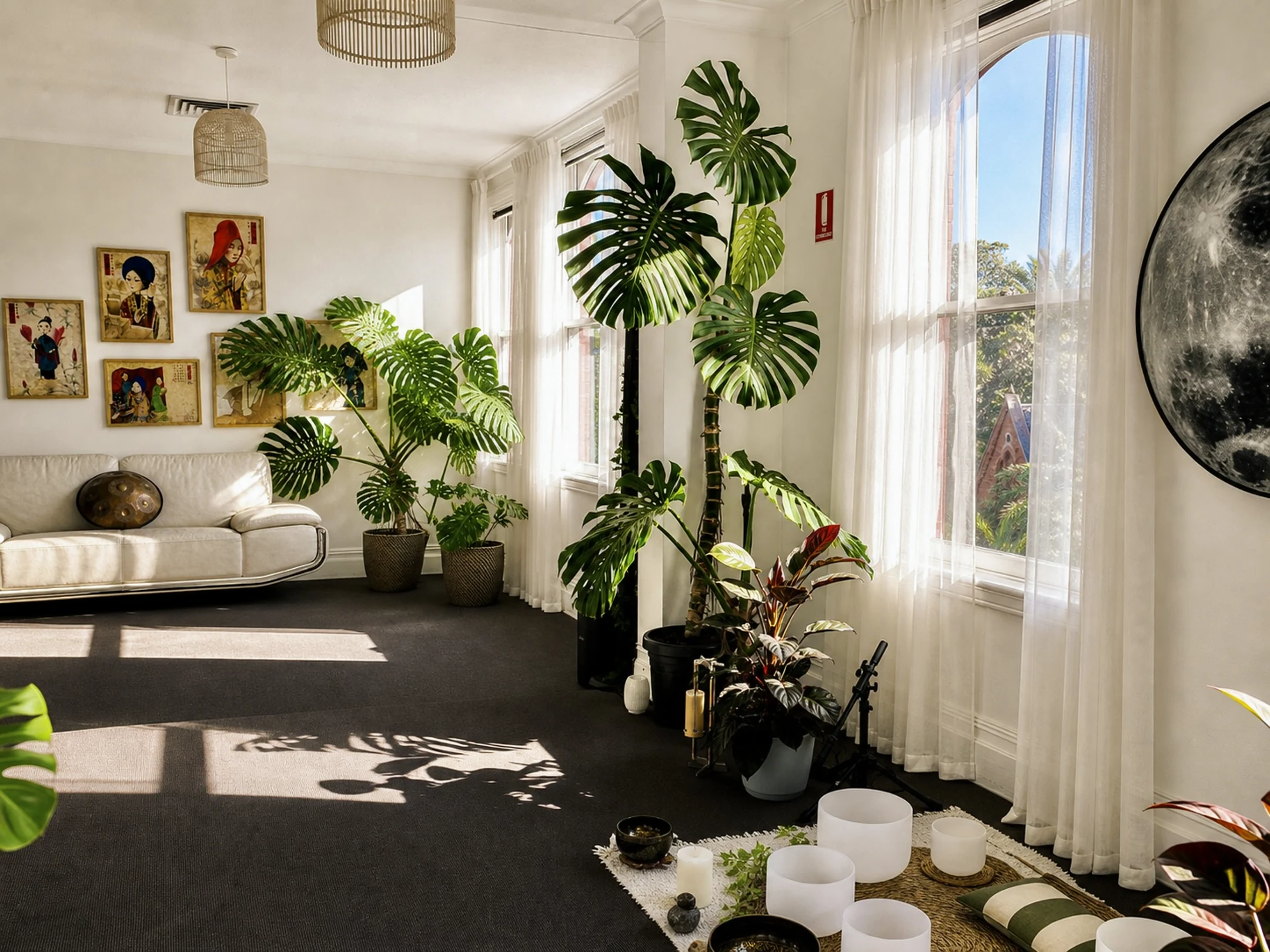 Wellness studio interior at Mystic Wellness Petersham
