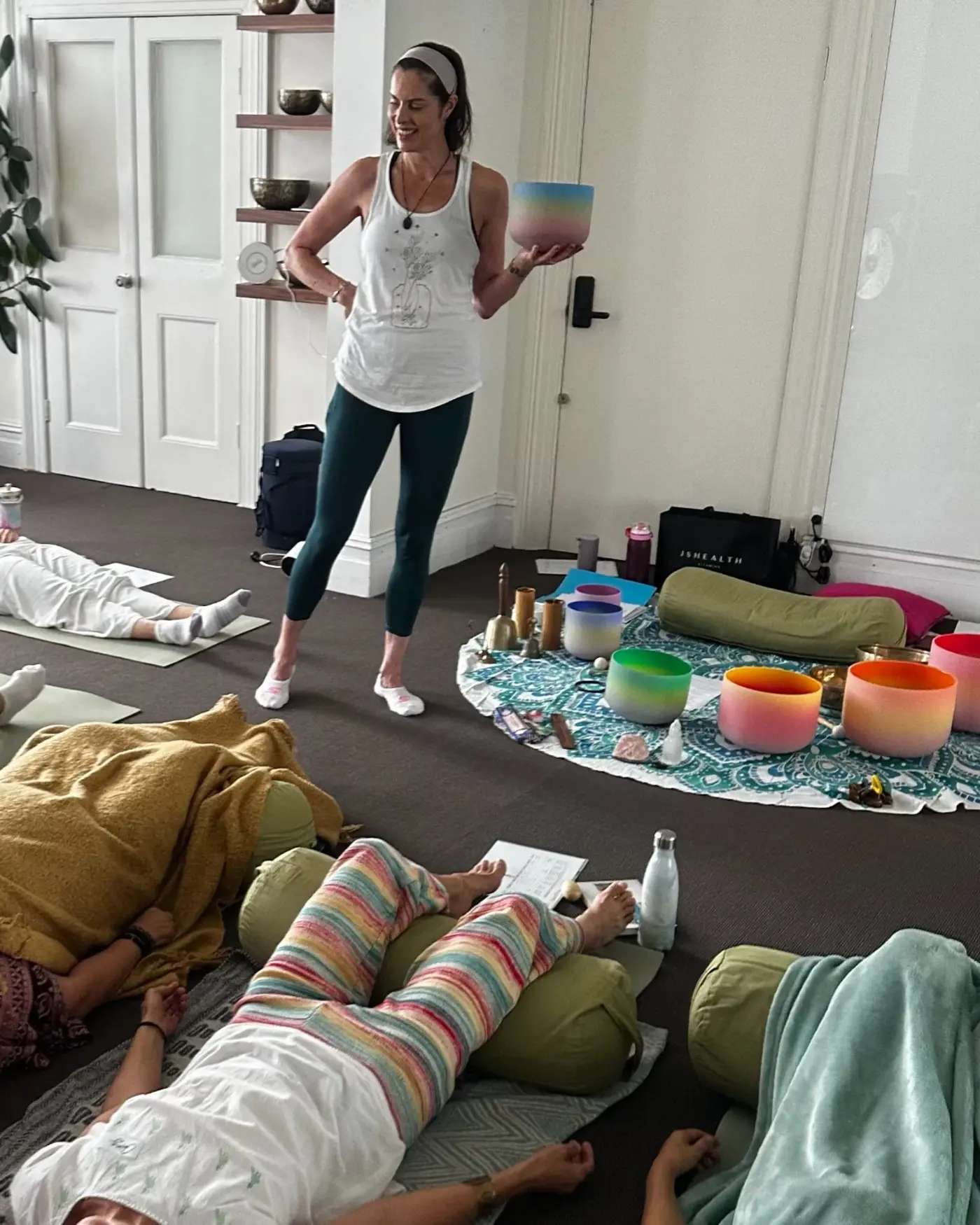Natalie SoundFlow Sound Healing Training at Mystic Wellness